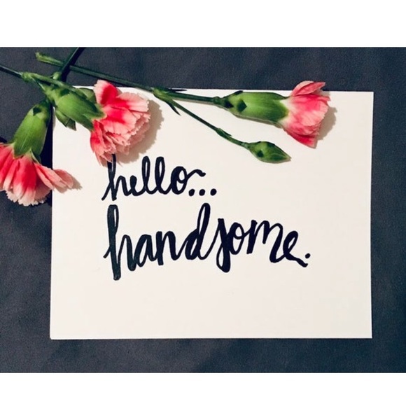 Kmasonart Other - Hello handsome card